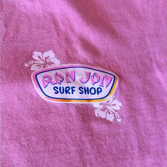 Ron Jon Pink Short Sleeve Tee in size Medium - Picture 2 of 5